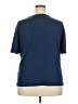 Assorted Brands Stars Blue Short Sleeve Top Size 2X - photo 2