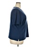 Assorted Brands Stars Blue Short Sleeve Top Size 2X - photo 4