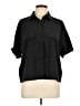 Athleta Black Short Sleeve Blouse Size L - photo 1