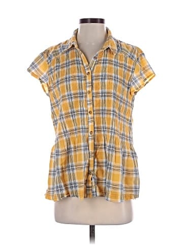 Pilcro by Anthropologie Sleeveless Button-Down Shirt (view 1)