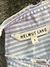 Helmut Lang 100% Cotton Blue Sleeveless Button-Down Shirt Size S - photo 7