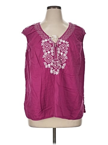Jessica London Sleeveless Blouse (view 1)