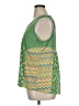 Cato 100% Polyester Green Sleeveless Blouse Size XL - photo 5