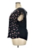 Fortune + Ivy 100% Polyester Black Short Sleeve Blouse Size XXL - photo 5