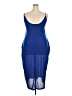 Unbranded 100% Polyester Blue Casual Dress Size XXL - photo 2