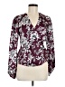 Bardot 100% Polyester Burgundy Long Sleeve Blouse Size 4 - photo 1