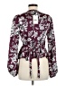 Bardot 100% Polyester Burgundy Long Sleeve Blouse Size 4 - photo 2