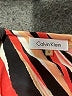 Calvin Klein Print Orange Cocktail Dress Size S - photo 7