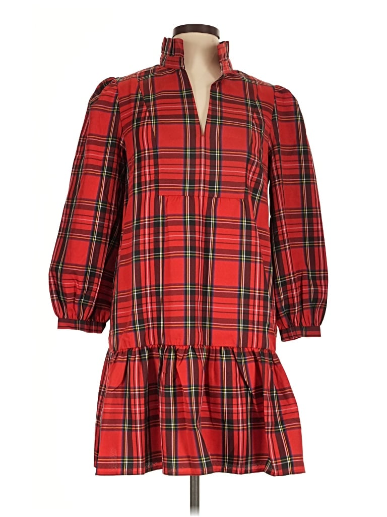 Pre-owned Tuckernuck Casual Dress In Red