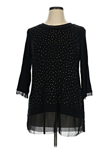 Belldini 3/4 Sleeve Blouse (view 1)