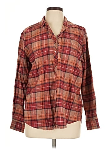 Weatherproof Long Sleeve Button-Down Shirt (view 1)