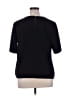 DressBarn Black Short Sleeve Top Size XL - photo 2