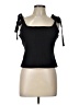 Sunday in Brooklyn Black Sleeveless Top Size L - photo 1
