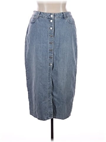 MICHAEL Michael Kors Denim Skirt (view 1)