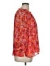 Vince Camuto 100% Polyester Orange 3/4 Sleeve Blouse Size XL - photo 4
