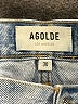 AGOLDE 100% Cotton Blue Denim Shorts Size 30 waist - photo 3
