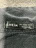Shein 100% Cotton Black Long Sleeve Button-Down Shirt Size L - photo 7