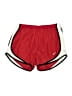 Nike 100% Polyester Color Block Red Athletic Shorts Size S - photo 1