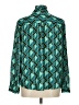 Jones & Co 100% Polyester Teal Long Sleeve Blouse Size M - photo 2