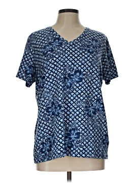 Lands' End Short Sleeve Henley