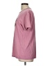 Unbranded Floral Pink Short Sleeve T-Shirt Size L - photo 5