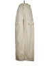 Des Petits Hauts 100% Cotton Tan Ivory Cargo Pants Size EU (FR) 34 / US 2 - photo 1