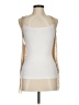 BARKINS 100% Viscose Ivory Sleeveless Top Size M - photo 1