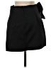 Zara 100% Polyester Solid Black Casual Skirt Size S - photo 2