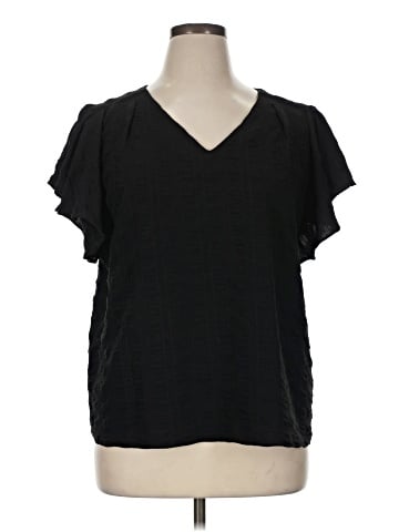 Counterparts Short Sleeve Blouse (view 1)