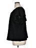 Counterparts Black Short Sleeve Blouse Size XL - photo 5