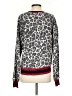 Pam & Gela Animal Print Gray Pullover Sweater Size S - photo 2