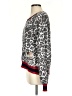 Pam & Gela Animal Print Gray Pullover Sweater Size S - photo 5