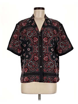 Alexander Wang Short Sleeve Silk Top (view 1)