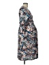 Seraphine Print Blue Casual Dress Size 12 - photo 4