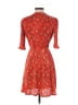 ASOS 100% Polyester Red Cocktail Dress Size 4 - photo 2