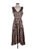 Lulus Stripes Brown Casual Dress Size S - photo 1