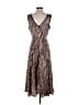 Lulus Stripes Brown Casual Dress Size S - photo 2