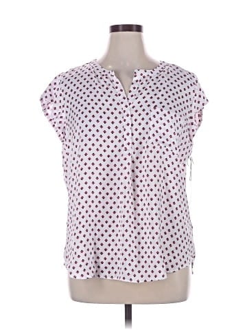 Liz Claiborne Short Sleeve Blouse (view 1)