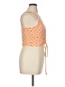 Meraki Orange Sleeveless Blouse Size XL - photo 4