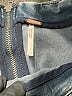 Free People Solid Blue Denim Skirt Size 2 - photo 4