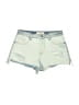 PacSun 100% Cotton Blue Denim Shorts Size 25 waist - photo 1