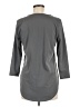 MICHAEL Michael Kors Gray 3/4 Sleeve Top Size M - photo 2