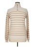 Rumi + Ryder Stripes Tan Pullover Sweater Size XL - photo 1