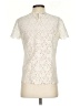 Talbots Ivory Short Sleeve Top Size 4 - photo 2