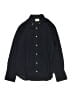 Crewcuts Solid Black Long Sleeve Button-Down Shirt Size 14 - photo 1