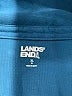 Lands' End Blue Short Sleeve Blouse Size XL - photo 7