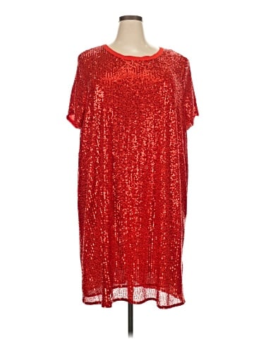 Cotton Bleu Cocktail Dress (view 1)