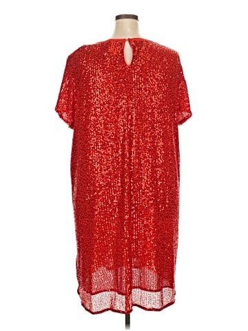 Cotton Bleu Cocktail Dress (view 2)