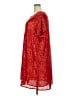 Cotton Bleu 100% Polyester Stars Red Cocktail Dress Size 3X - photo 5