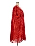 Cotton Bleu 100% Polyester Stars Red Cocktail Dress Size 3X - photo 4